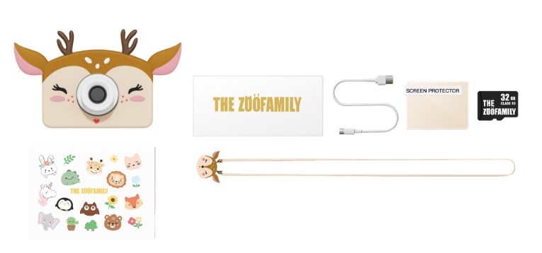 Dětský digitální fotoaparát Zoo Friends Jelínek (2)